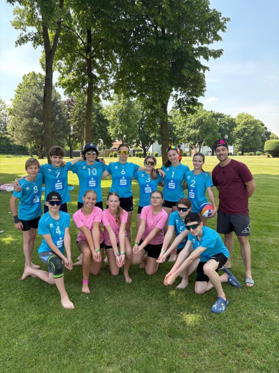 Gruppenfoto Beach LMS